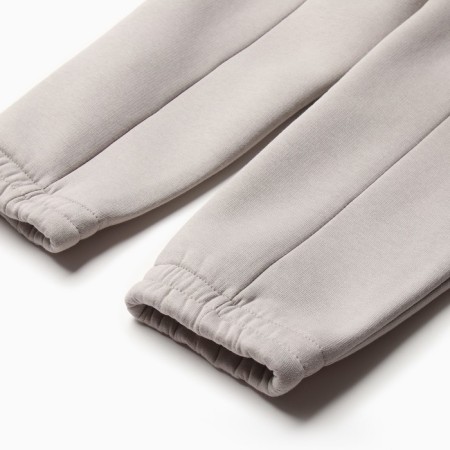 Children's costume with the basis (sweatshirt, pants) minku, gray color, height 140 cm-10