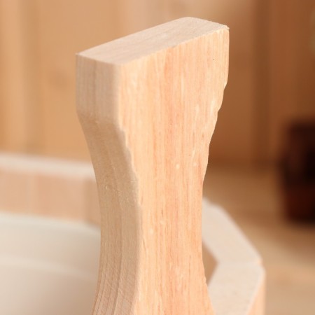 Gang- puffed from linden, 4 l, plastic insert old Rus'-4