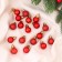Set of balls plastic D-2 cm, 18 pcs "Nebilia" red red