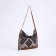 Shopper bag on magnet, brown color