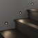 Elektrostandard, STEP 1 LED 3 W, 22X48X48 mm, IP65, black color, black