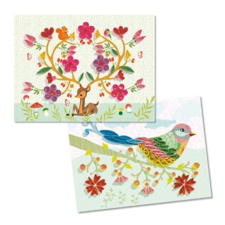 Djeco Quilling Set "Birds"-2