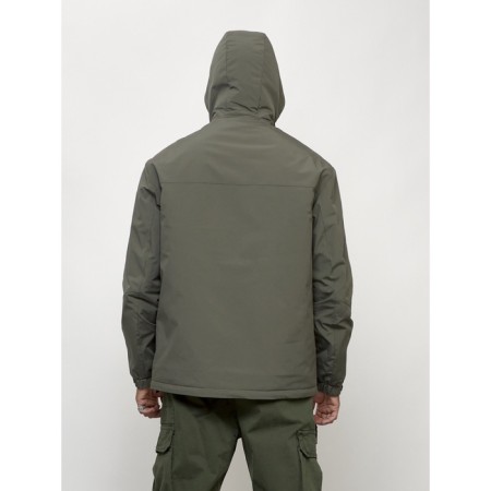 Male spring jacket, size 54, khaki color-2