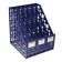 Capital, vertical, 6 departments, blue