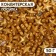 Sprinking confectionery "Big Star", gold, 50 g