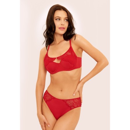 Women's panties Lity S, red color-1