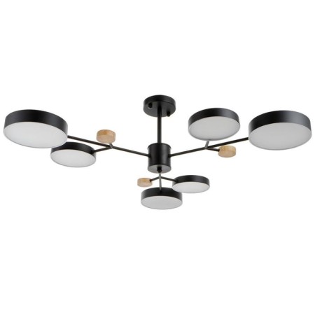Люстра 1075/6BK LED 72Вт черный 98х98х60 см BayerLux-1