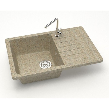 Kitchen is a kitchen from Zett Lab stone. 16/q5, 740x490x210 mm, matte, mortise, sand-1