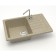 Kitchen is a kitchen from Zett Lab stone. 16/q5, 740x490x210 mm, matte, mortise, sand