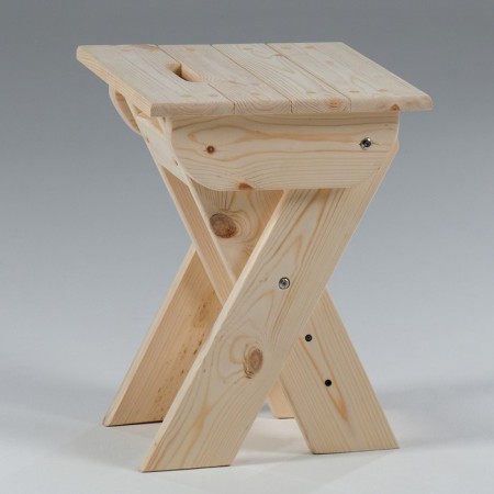 Folding stool, needles 36x36x41cm-1
