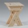 Folding stool, needles 36x36x41cm