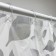 The bathroom curtain dasch, Peva, silver hook, 178x183 cm