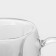 Glass mug with double walls Magistro "Heart", 120 ml, 12 × 9.5 × 9.5 cm