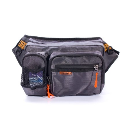 Bag Fisheries Frying Fitting Hip Bag, 28x21x17 cm, color gray color-1