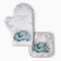 Set of kitchen. Dolyana "Warm moments": Take 17x17 cm, mittens-capture 20x28 cm, 35%HL, 1033020