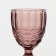 Magistro glass glass "La-Channel", 250 ml, 8 × 15.3 cm, pink color