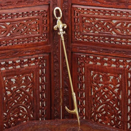 Kaminnaya set "Royal" brass (5 objects) 57.5x13x13 cm-7