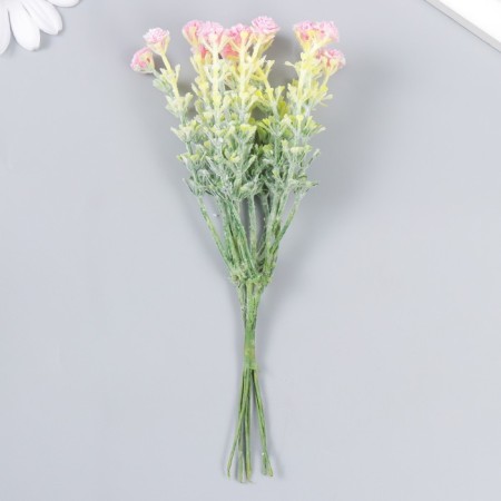 Flowers for decorating "Shabo clove" pink 1 bouquet = 6 heads 17 cm-1