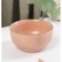 Ceramic “Cream” bowl, 300 ml, 11 × 5.5 cm, pink color
