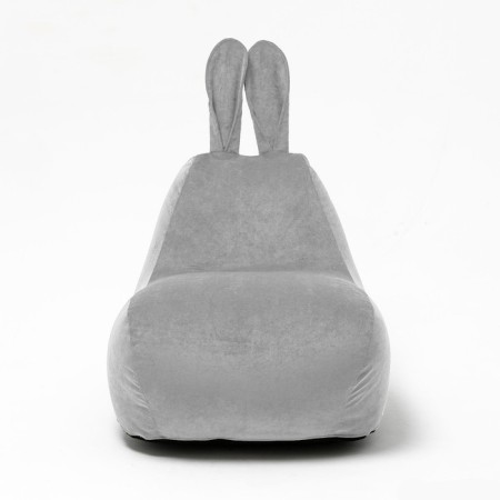 Milk-Milk chair, size 80x90 cm velor, color gray color-1