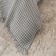 Roman plaid 140x200cm, gray, 80% HL, 20% PE, 320 g/m
