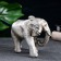 Figure "Elephant" silver 18x9x13cm