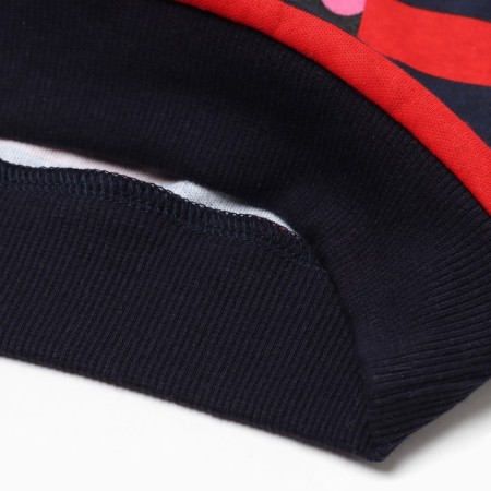Sweatshirt for a boy, red color, height 98cm-3