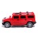 Radio -controlled jeep "SUV", 1:18, light, works from batteries, red color