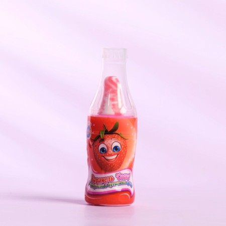 Caramel "nipple" with a sparkle in a bottle, 4 g-1