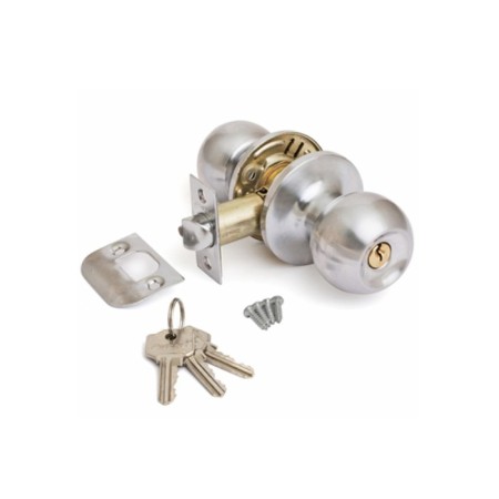 Avers Avers 6072-01-Nis (S), with a key, with a latch, a matte nickel