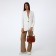 Women's bag on one shoulder, on lightning, brown color