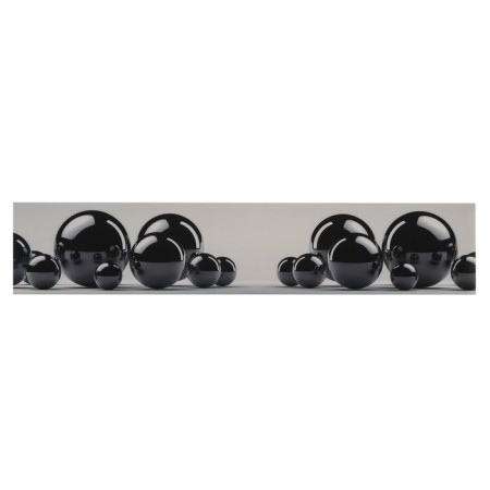 Black balloons "Black balls" (photo printing) 3000x600 mm