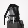 Male backpack on the zipper, Fulldorn, external pocket, mount for the suitcase, black color