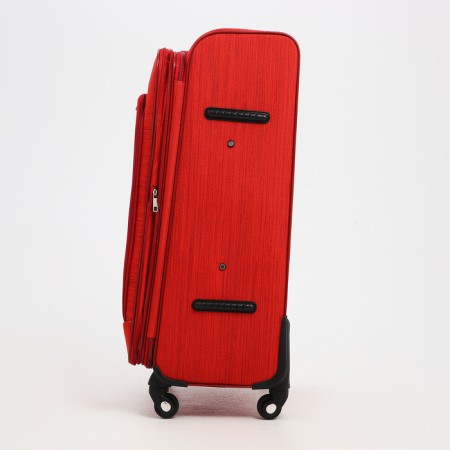 Big suitcase 28 ", lightning department, code castle, 4 wheels, outer pocket, red color-3