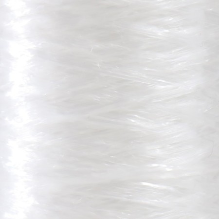 Gingerbread for manual knitting 100% polypropylene 200m/50g. (17-industrial white)-2