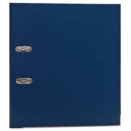 A4, 80 mm, Erichkrause "Business" folder, with arched mechanism, blue-9