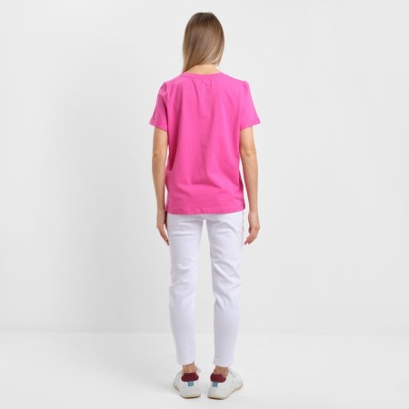 T-shirt female, pink color, size 42-44 (m)-4