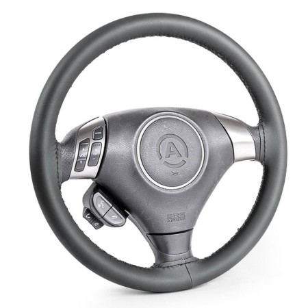 Autoprofi SAM-300 BK (M) steering wheelbar, composite leather, thread, needle, black color