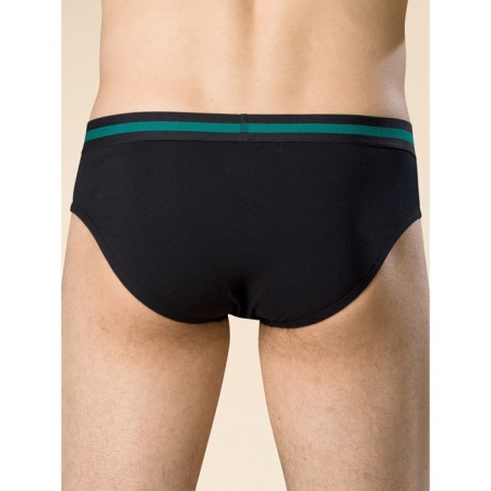 Men's panties, size 48, gray, black, 2 pcs-5