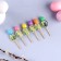 Decoration for the cake "Decor on a stick. HB ”, set 6 pcs.