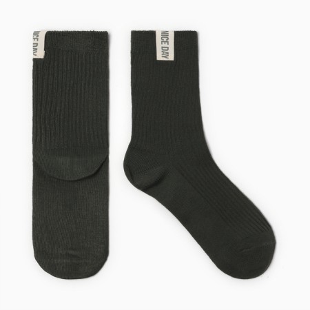 Women's socks KAFTAN NICE DAY R.36-39 (23-25 ​​cm), khaki-1