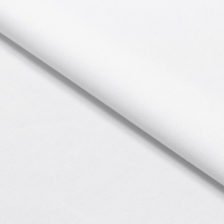Cost -colored fabric is smooth -colored, width 160 cm, white color-2
