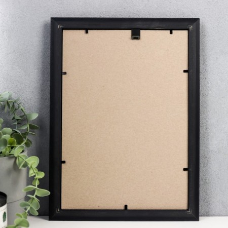 Photo frame plastic 21x30 cm 1230 Brown-2