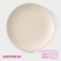 Board ceramic dessert shade "Pastel", D = 19 cm, Cream-brown color