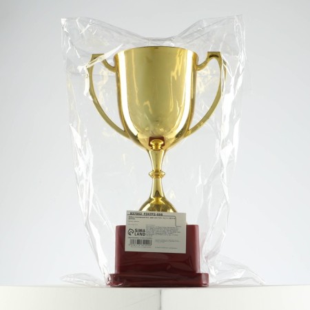 Cup 012, award figure, gold, plastic stand, 19.2 × 11.5 × 8 cm.-7
