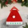 New Year's cap "Christmas tree" light, red