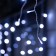 Garland "fringe" 12 × 0.7 m, IP44, UMS, white thread, 240 LED, white glow, flicker, 220 V
