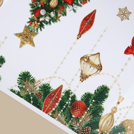 Stick for windows "New Year's spruce", 50 x 70 cm, New Year-2