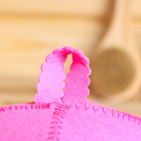Bath cap "Classic" pink ecofeter-1
