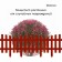 Decorative fence, 35 × 210 cm, 5 sections, plastic, terracotta, RENESSANS, GREENGO